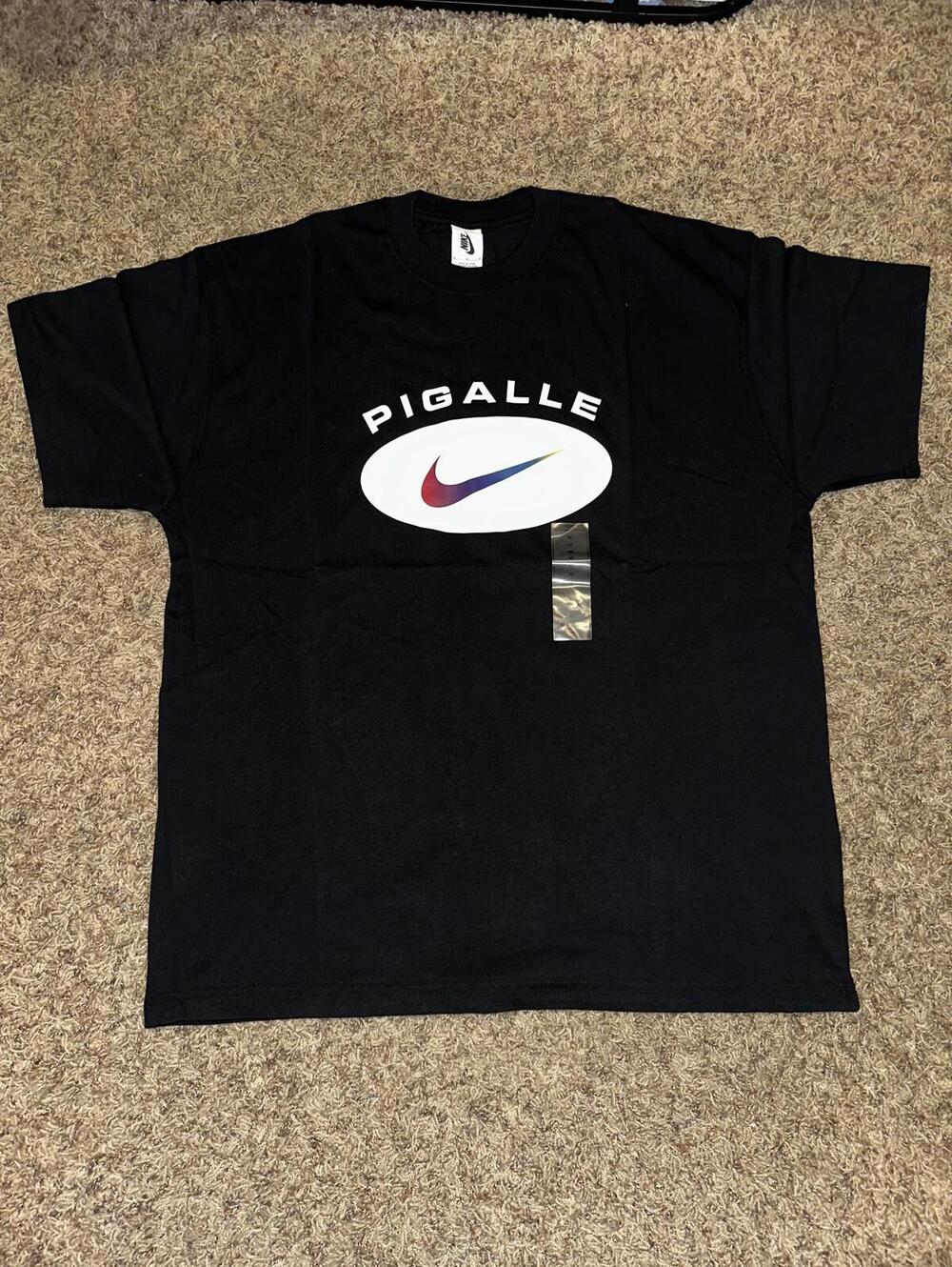Nike x Pigalle Black/Pure Platinum Graphic T-Shirt